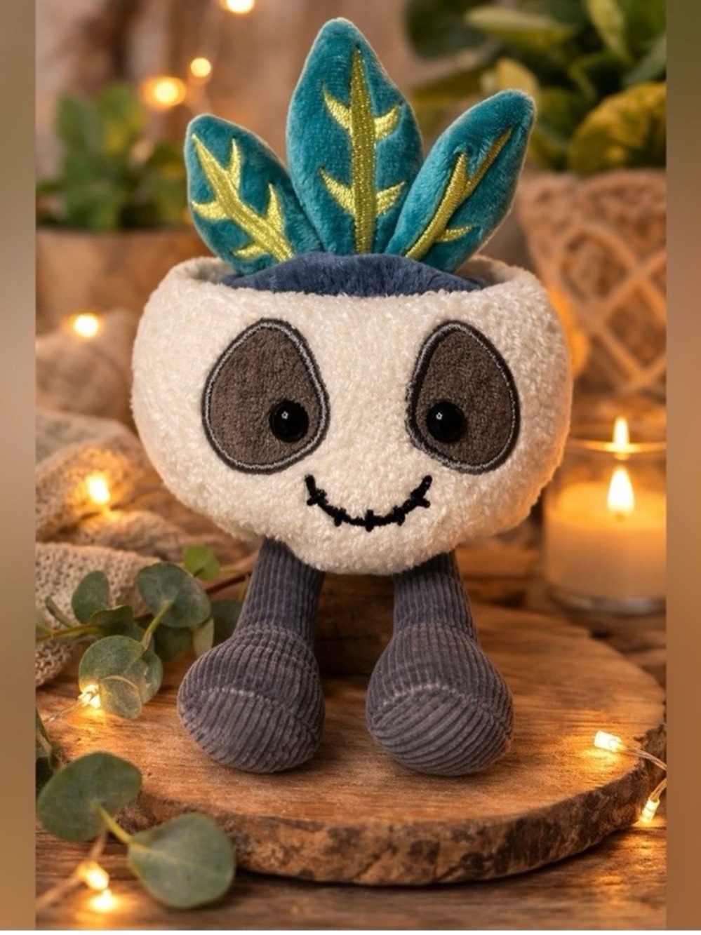 Jellycat Amuseables Skull Planter Plush NWT | Halloween 🎃